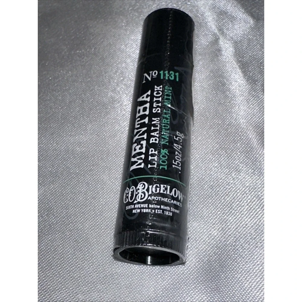 C.O Bigelow Mentha Lip‎ Balm Stick 100% Natural Mint 1131 New